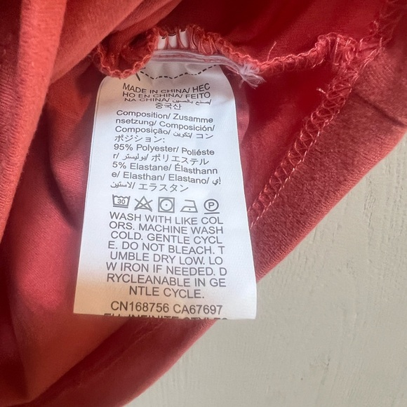 SHEIN Bandeau Top - Peach. Sz 1x - Picture 2 of 5